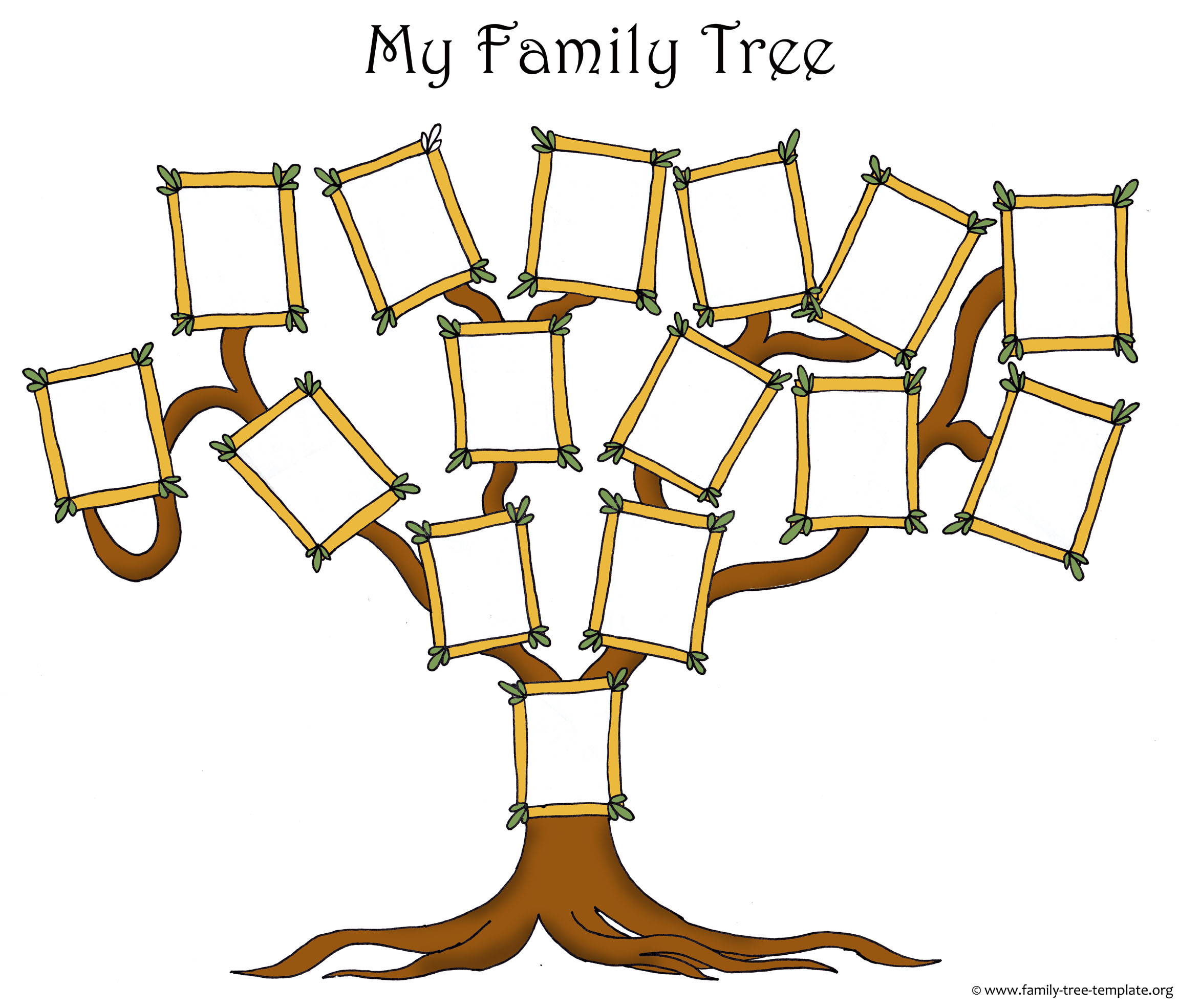 Free family tree chart Windsor Park United Church